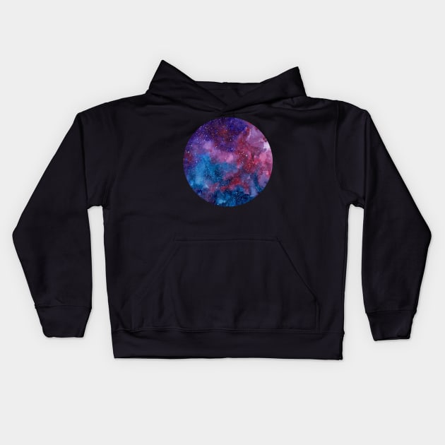 Galaxy Kids Hoodie by Cadva